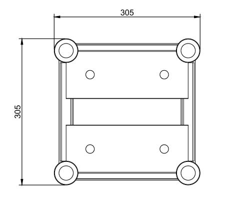 305*305mm bolt truss 305*305mm bolt truss