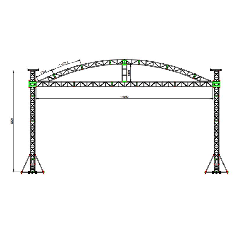 Arc Roof Truss System