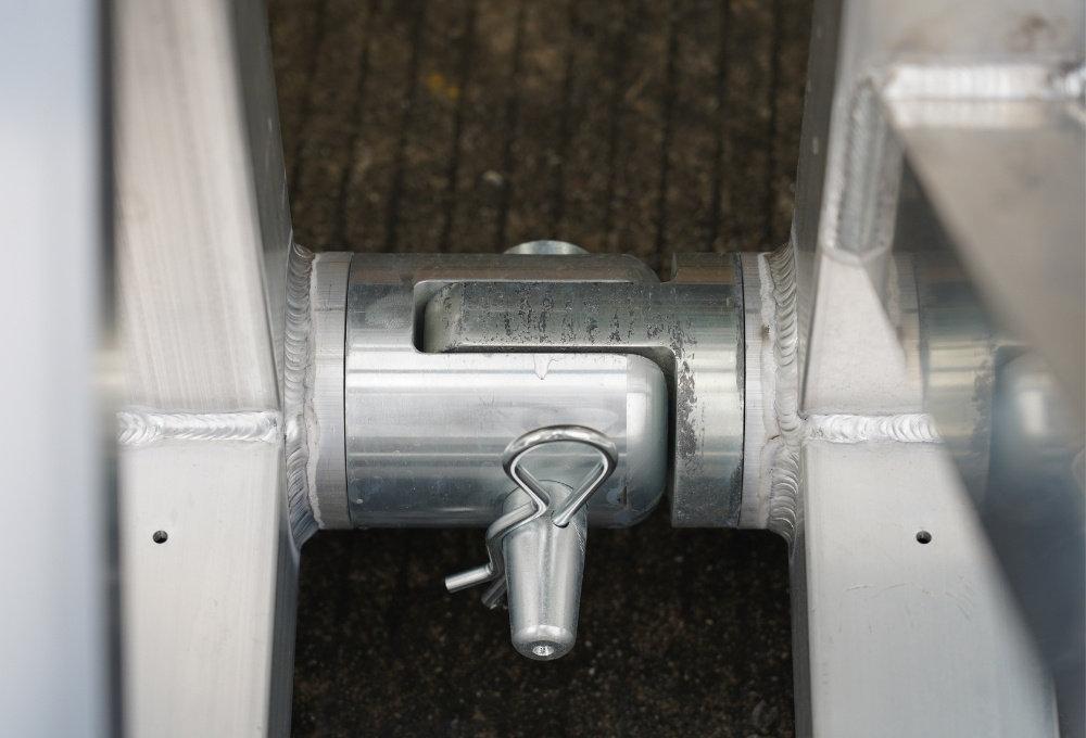 aluminum alloy 6082-T6 550×1500mm aluminum truss