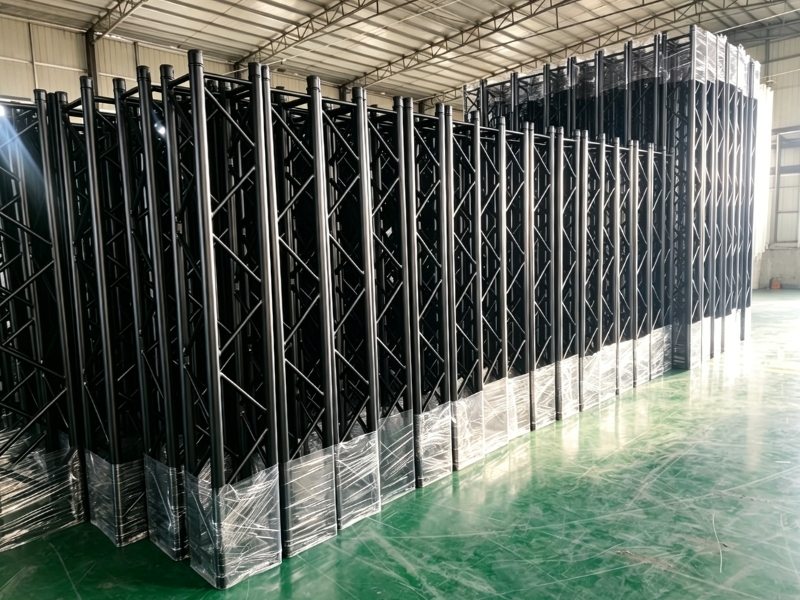 aluminum lighting truss system inventory ready for shipment