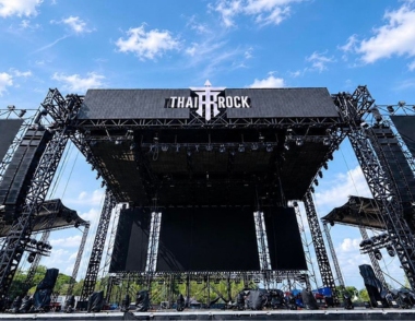 Système de structure de scène extérieure en aluminium de 20 m de portée : un exemple du Thai Rock Fest 2026