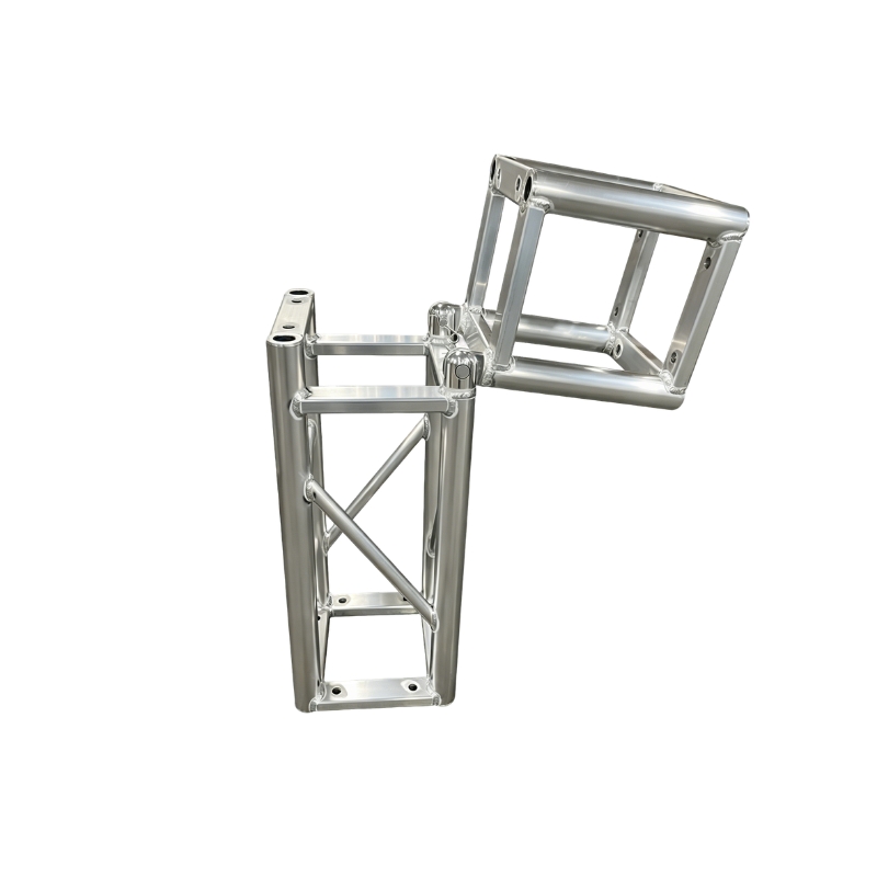 Heavy duty 300mm bolt truss hinge block with reinforced 3.0mm tube