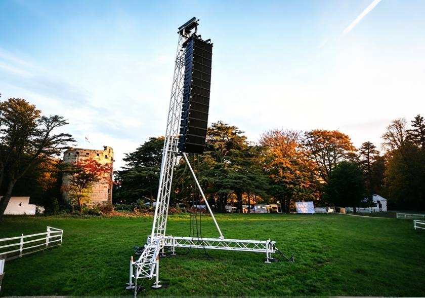 6-Meter Aluminum Truss Tower for Line Array Speaker Support 6-Meter Aluminum Truss Tower for Line Array Speaker Support