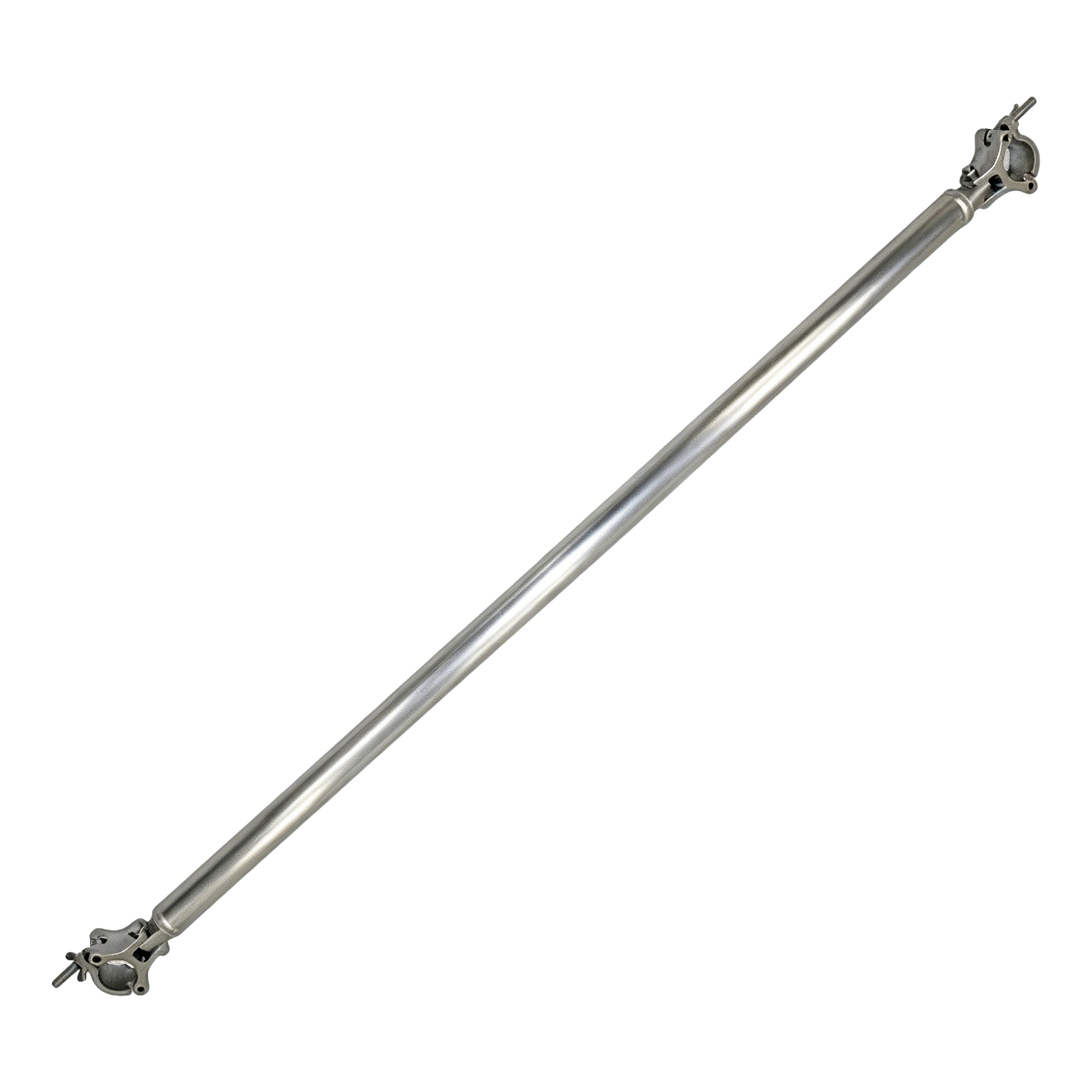 Single truss pipe with heavy-duty swivel clamps for 6m speaker truss tower system