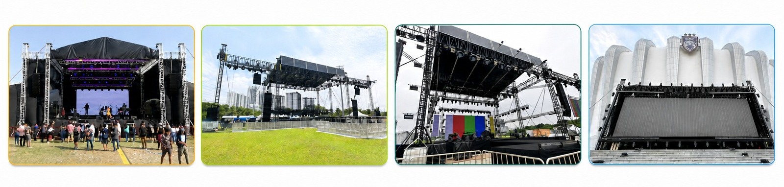 truss tower system projects for concerts festivals and exhibitions